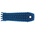 Vikan Medium Bristle Blue Scrubbing Brush, 20mm bristle length, Polyester bristle material