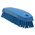 Vikan Medium Bristle Blue Scrubbing Brush, 20mm bristle length, Polyester bristle material