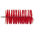 Vikan Red Bottle Brush, 200mm x 90mm