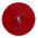 Vikan Red Bottle Brush, 200mm x 40mm