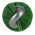 Vikan Green Bottle Brush, 480mm x 10mm