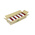 RS PRO Hard Bristle Red Scrubbing Brush, Polyester bristle material