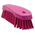 Vikan Hard Bristle Pink Scrubbing Brush, 36mm bristle length, PET bristle material