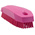 Vikan Hard Bristle Pink Scrubbing Brush, 17mm bristle length, PET bristle material