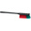 Vikan Soft Bristle Black Scrubbing Brush, 45mm bristle length, Polyester bristle material