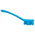 Vikan Hard Bristle Blue Scrubbing Brush, 37mm bristle length, PET bristle material
