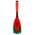 Vikan Soft Bristle Black Scrubbing Brush, 345mm bristle length, Polyester bristle material