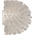 Vikan Medium Bristle White Scrubbing Brush, 33mm bristle length, Polyester, Polypropylene, Stainless Steel bristle