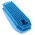 Vikan Hard Bristle Blue Scrubbing Brush, 17mm bristle length, PET bristle material