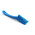 Vikan Extra Hard Bristle Blue Scrubbing Brush, 15mm bristle length, PET bristle material