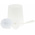RS PRO Medium Bristle White Toilet Brush, Nylon bristle material