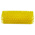 Vikan Medium Bristle Yellow Scrubbing Brush, 41mm bristle length, Polyester bristle material
