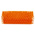 Vikan Medium Bristle Orange Scrubbing Brush, 41mm bristle length, Polyester bristle material