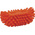 Vikan Hard Bristle Orange Scrubbing Brush, 40mm bristle length, Polyester bristle material