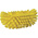 Vikan Hard Bristle Yellow Scrubbing Brush, 40mm bristle length, Polyester bristle material