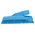 Vikan Very Hard Bristle Blue Scrubbing Brush, 40mm bristle length, Polyester bristle material