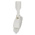 Vikan Very Hard Bristle White Scrubbing Brush, 40mm bristle length, Polyester bristle material