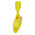 Vikan Very Hard Bristle Yellow Scrubbing Brush, 40mm bristle length, Polyester bristle material