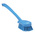 Vikan Hard Bristle Blue Scrubbing Brush, 36mm bristle length, Polyester bristle material