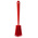 Vikan Hard Bristle Red Scrubbing Brush, 36mm bristle length, Polyester bristle material