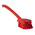Vikan Hard Bristle Red Scrubbing Brush, 36mm bristle length, Polyester bristle material