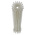 Vikan Hard Bristle White Scrubbing Brush, 36mm bristle length, Polyester bristle material