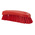 Vikan Hard Bristle Red Scrubbing Brush, 36mm bristle length, Polyester bristle material