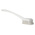 Vikan Hard Bristle White Scrubbing Brush, 36mm bristle length, Polyester bristle material