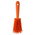 Vikan Hard Bristle Orange Scrubbing Brush, 36mm bristle length, Polyester bristle material