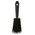 Vikan Hard Bristle Black Scrubbing Brush, 36mm bristle length, Polyester bristle material
