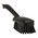 Vikan Hard Bristle Black Scrubbing Brush, 36mm bristle length, Polyester bristle material
