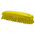 Vikan Medium Bristle Yellow Scrubbing Brush, 20mm bristle length, Polyester bristle material