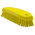 Vikan Medium Bristle Yellow Scrubbing Brush, 20mm bristle length, Polyester bristle material