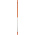 Vikan Orange Handle, 1.51m, for use with Vikran Brooms, Vikran Squeegees