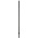 Vikan Black Telescopic Broom Handle, 1.575m