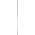 Vikan Yellow Broom Handle, 1.51m, for use with Vikran Brooms, Vikran Squeegees