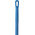 Vikan Blue Anodised Aluminium, Polypropylene Broom Handle, 1.51m, for use with Vikran Brooms, Vikran Squeegees