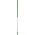 Vikan Green Broom Handle, 1.51m, for use with Vikran Brooms, Vikran Squeegees