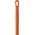 Vikan Orange Broom Handle, 1.31m, for use with Vikran Brooms, Vikran Squeegees