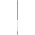 Vikan Orange Broom Handle, 1.31m, for use with Vikran Brooms, Vikran Squeegees