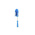 Vikan Medium Bristle Blue Scrubbing Brush, Polyester bristle material