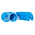 Vikan Medium Bristle Blue Scrubbing Brush, Polyester bristle material