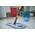 Rubbermaid Commercial Products Black, Yellow Mop Handle, 1.42m, for use with Industry, Microfibre Floor Cleaning System