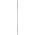 Vikan White Anodised Aluminium, Polypropylene Mop Handle, 1.26m