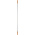 Vikan Orange Anodised Aluminium, Polypropylene Mop Handle, 1.26m