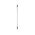 Vikan Black Anodised Aluminium, Polypropylene Mop Handle, 1.26m