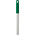 Vikan Green Anodised Aluminium, Polypropylene Mop Handle, 1.46m
