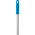 Vikan Blue Anodised Aluminium, Polypropylene Mop Handle, 1.46m