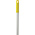 Vikan Yellow Anodised Aluminium, Polypropylene Mop Handle, 1.46m
