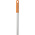 Vikan Orange Anodised Aluminium, Polypropylene Mop Handle, 1.46m